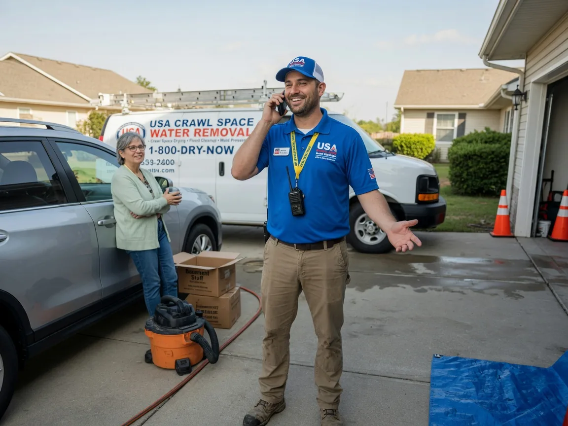 Crawl Space Water Removal Mary Alice, KY FAQs